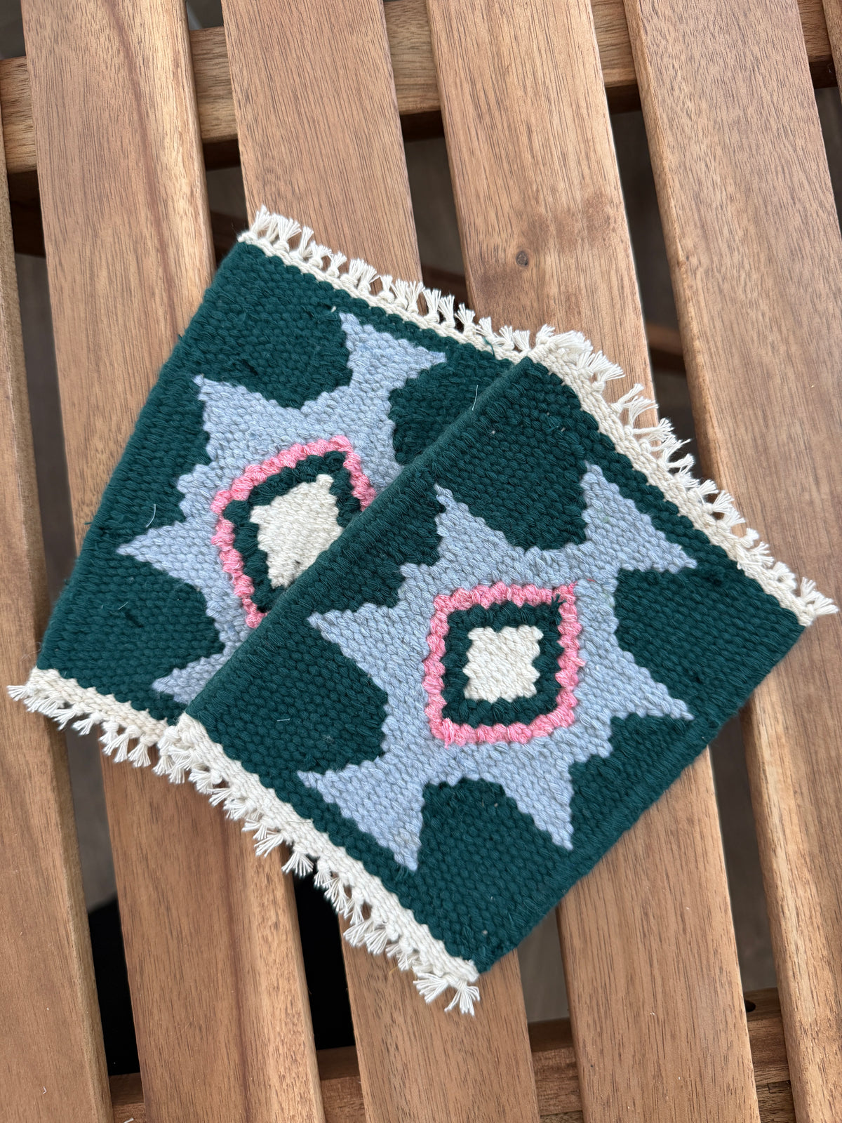 Kilim coasters Samples