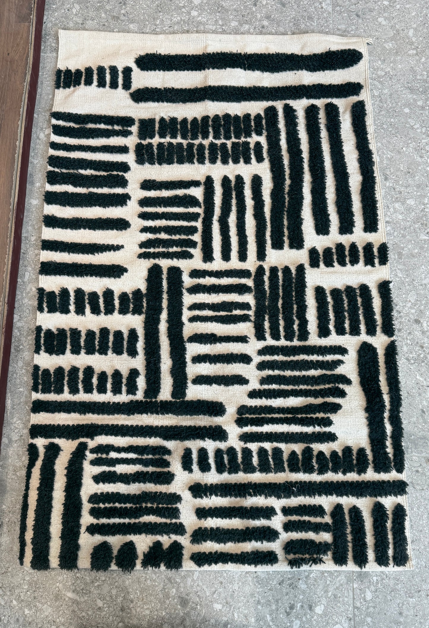 Neutral Blaze kilim Rug