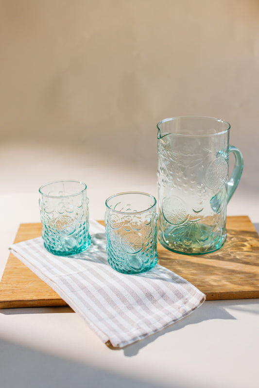 Layali Glass Set(6cups+Jug)