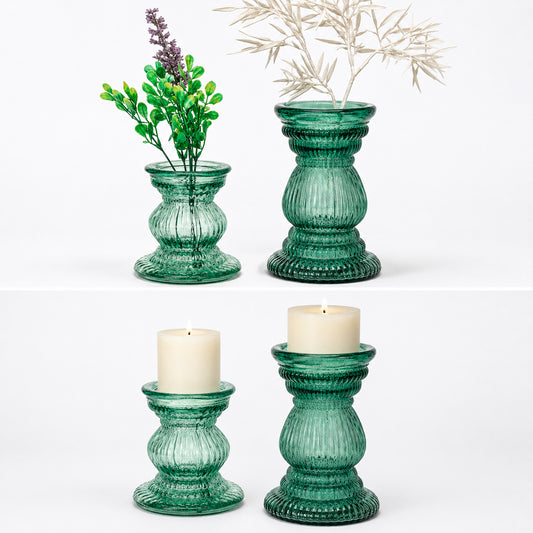 Lila Vase/Candleholder