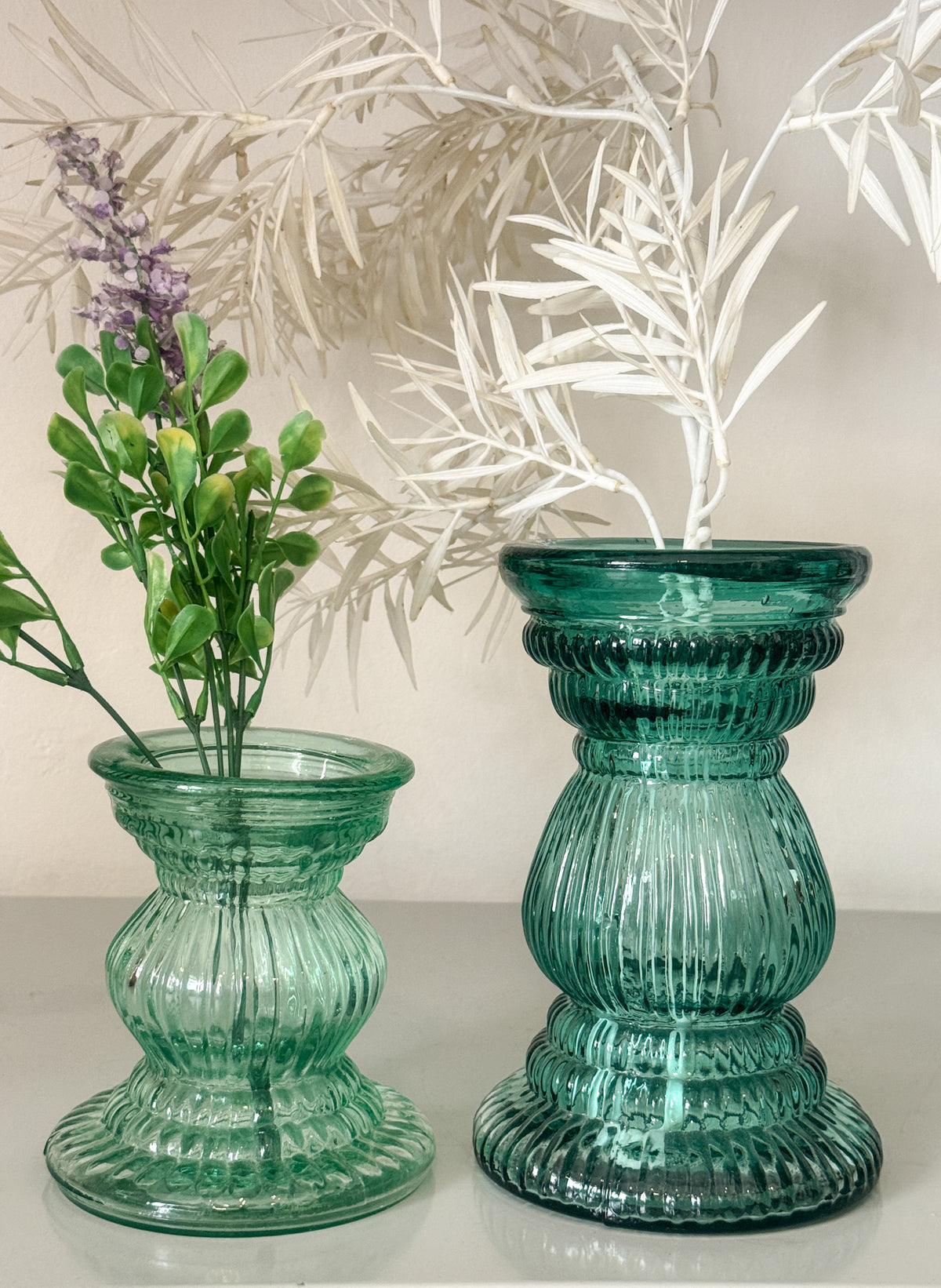 Lila Vase/Candleholder Set