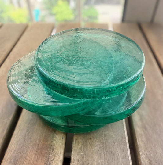 Glass Coasters Set