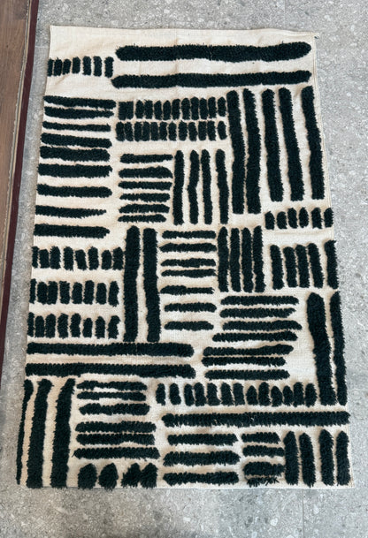 Neutral Blaze kilim Rug