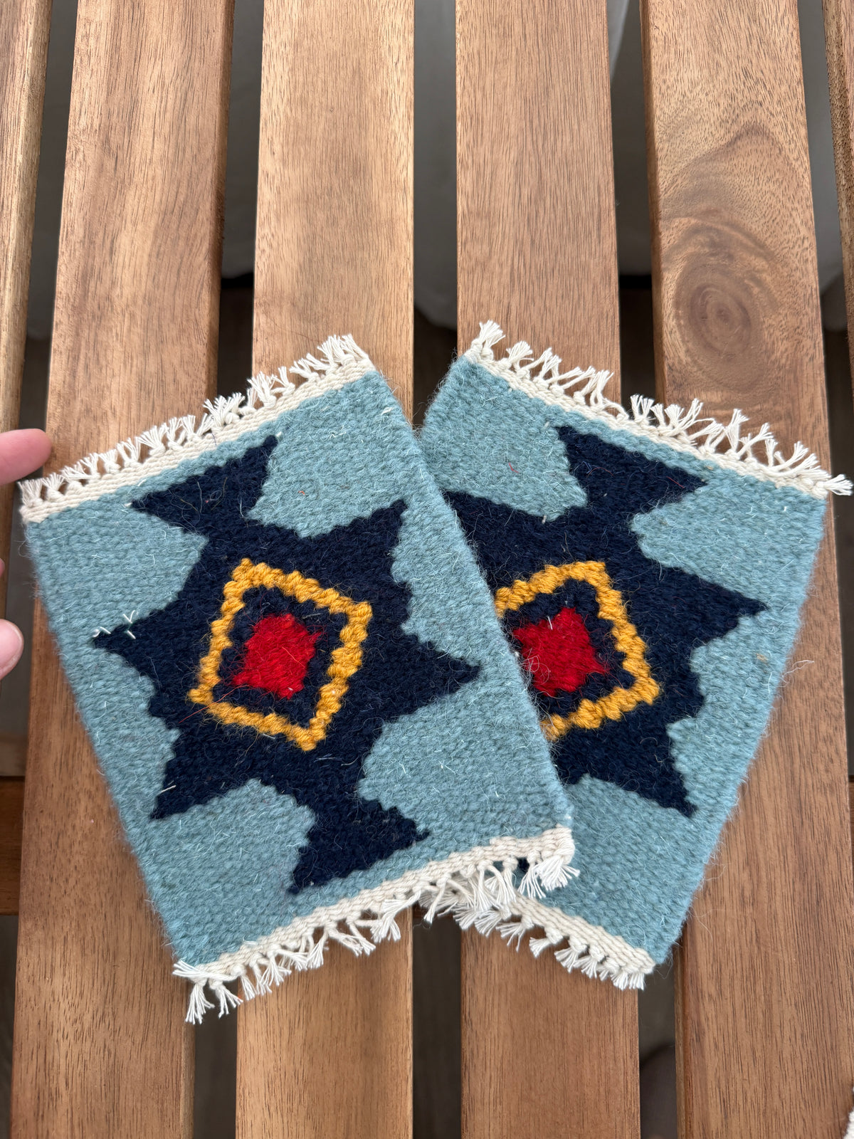 Kilim coasters Samples