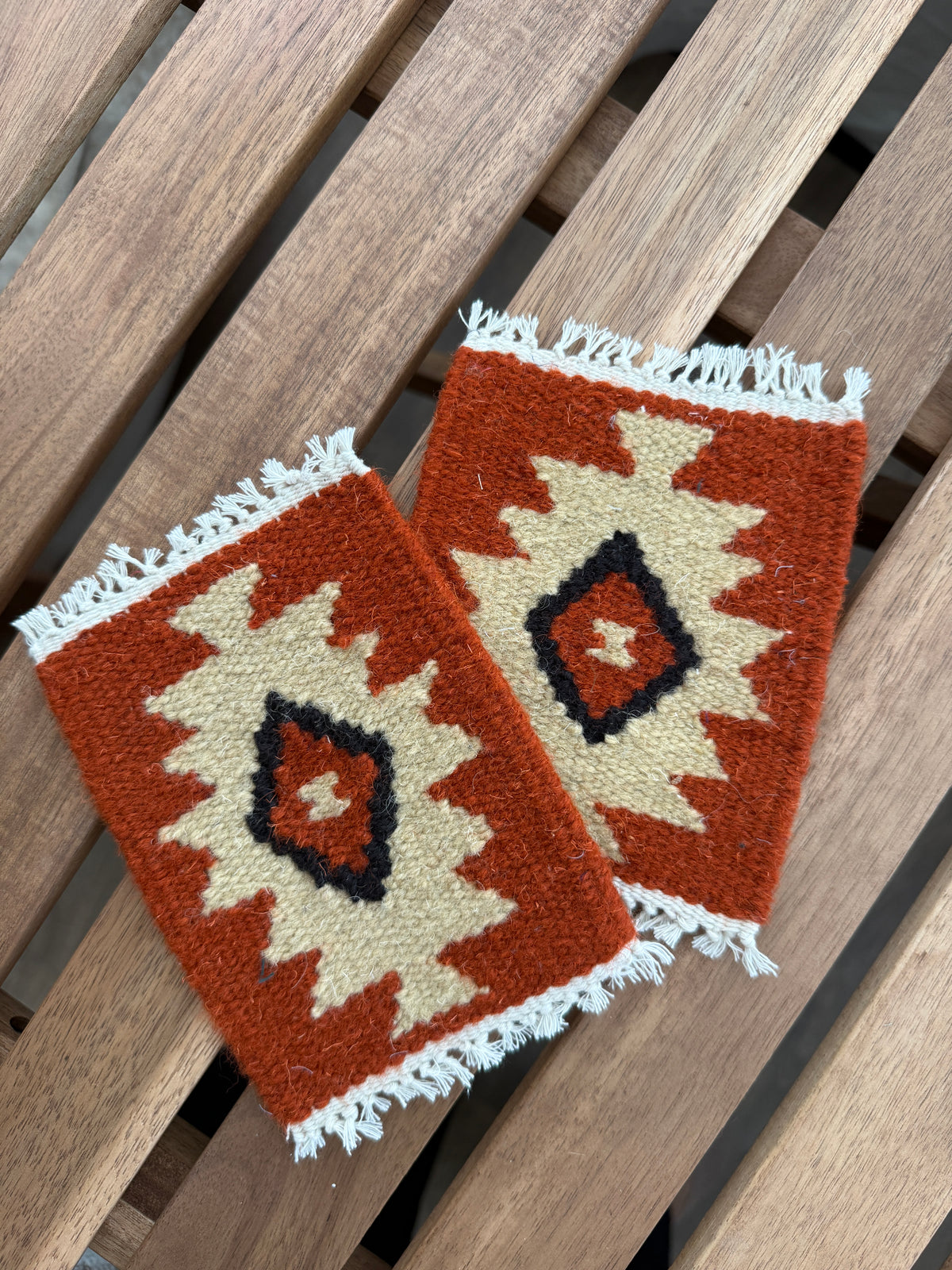 Kilim coasters Samples