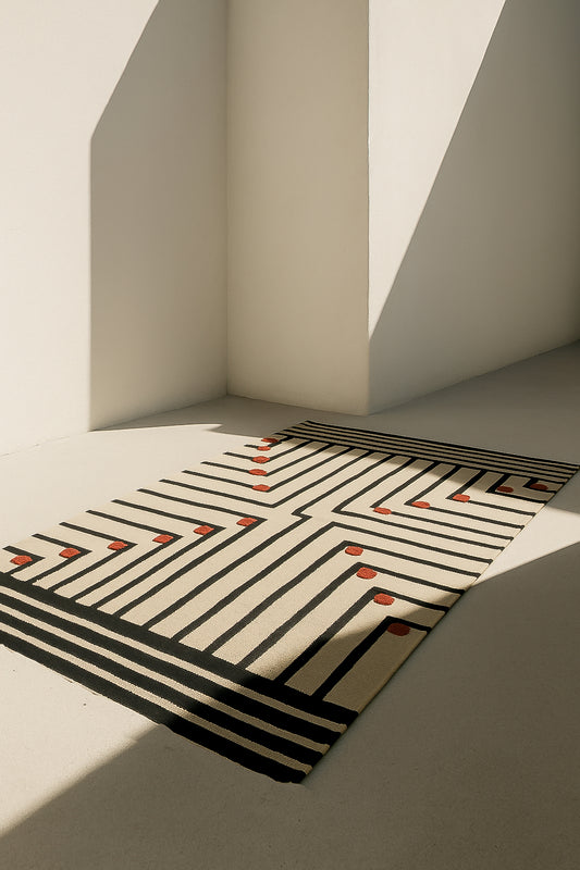 Ziggy Bloom kilim Rug