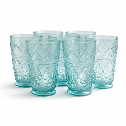 Layali Long Glass Cups Set