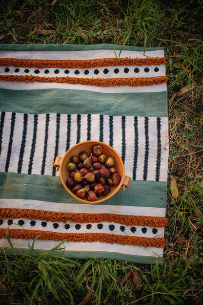 Flora Fizz kilim Rug