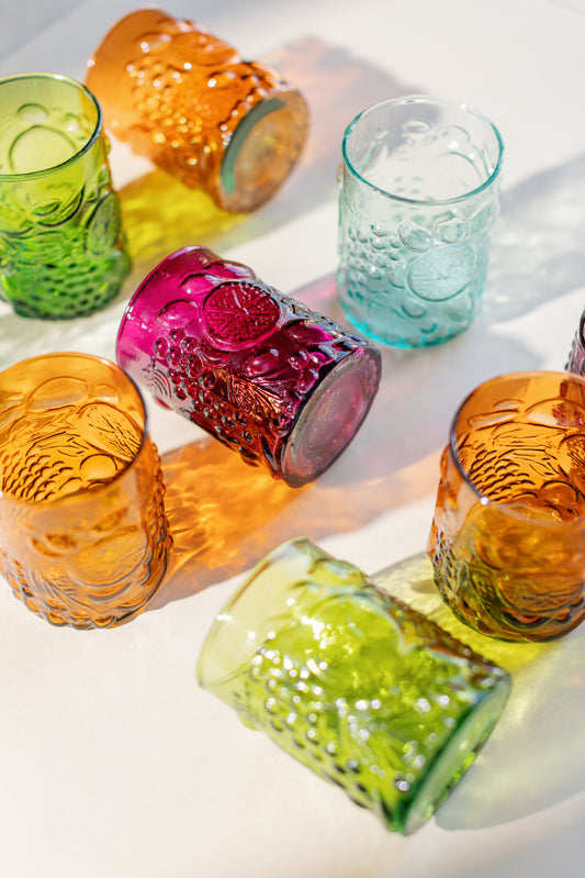 Layali Glass Set(6cups+Jug)