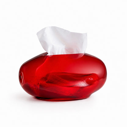 Pebble Glass Tissue Box(colors available)