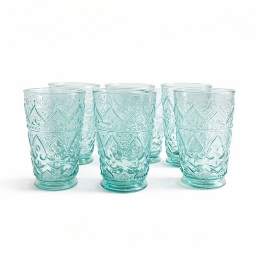 Layali Long Glass Cups Set