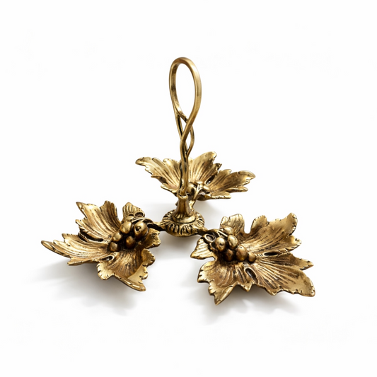 Layali Brass Nuts Holder