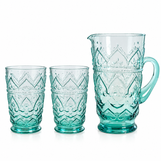 Qamar Set(6long cups+Jug)