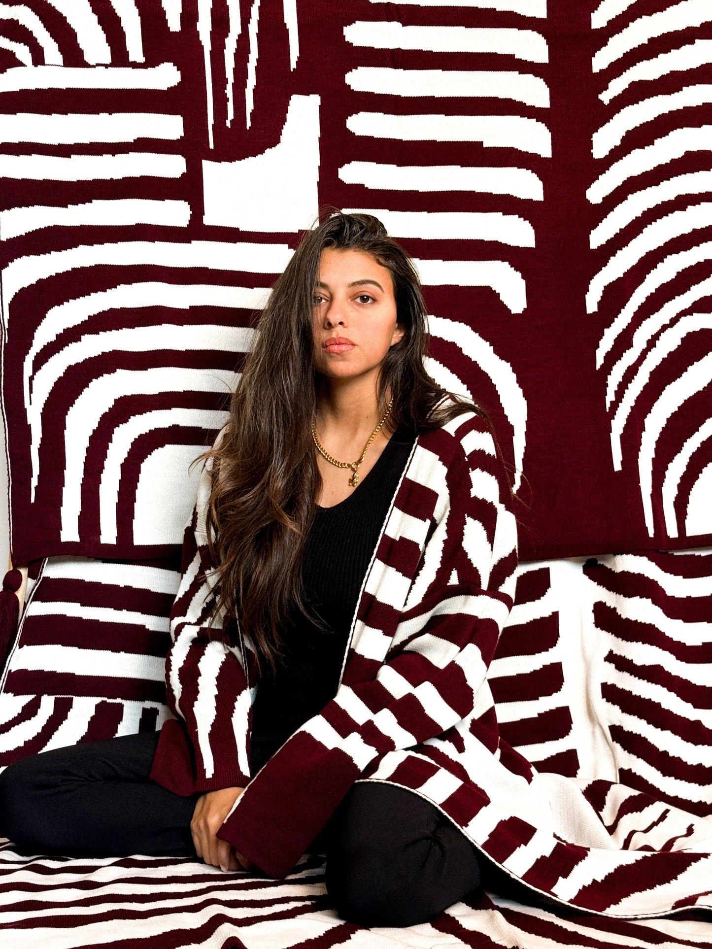 FlowxAlaya SIWA Cardigan(THE FASHION COLLAB)